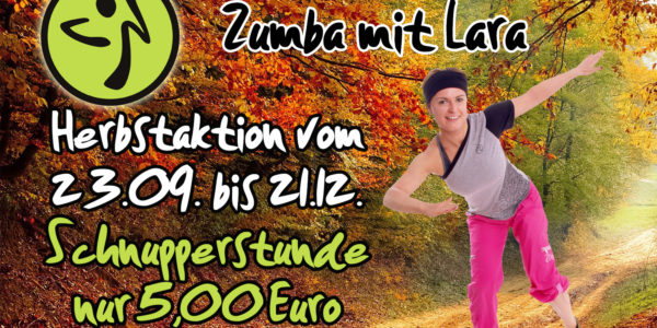 Schnupperstunde Zumba mit Lara